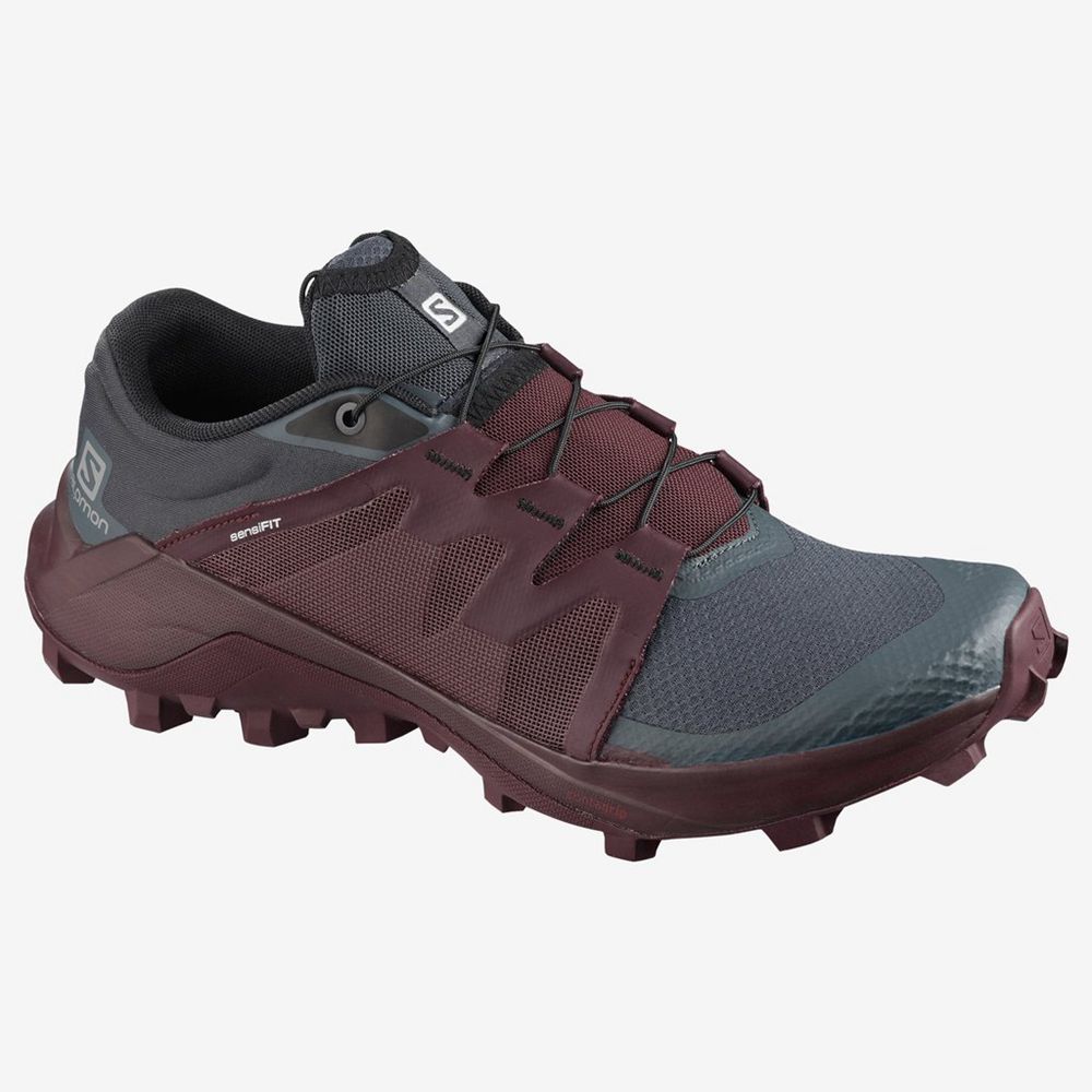 Salomon Israel WILDCROSS - Womens Trail Running Shoes - India Ink (EYLT-23965)